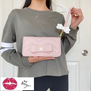 Betsey Johnson - Light Pink ClutchWalletWithHandle